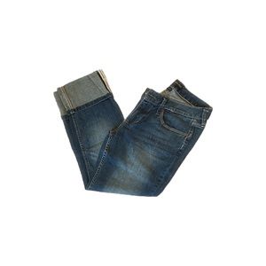Banana Republic Cuffed Medium Blue Jeans